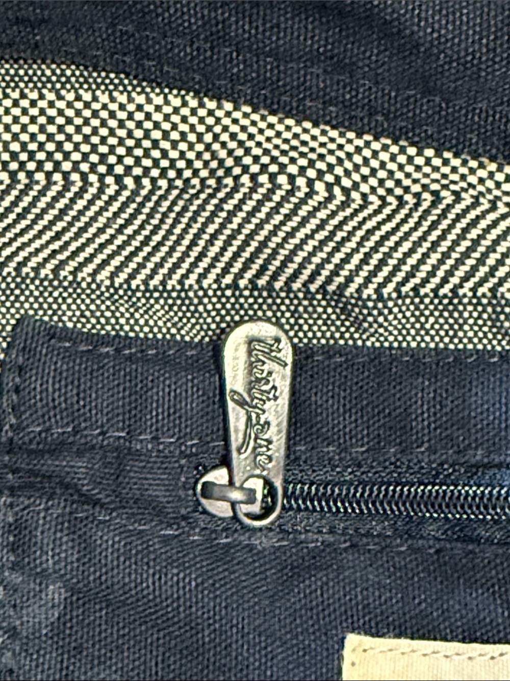 Thirty-one Navy Striped Shoulder Bag - Picture 7 of 11